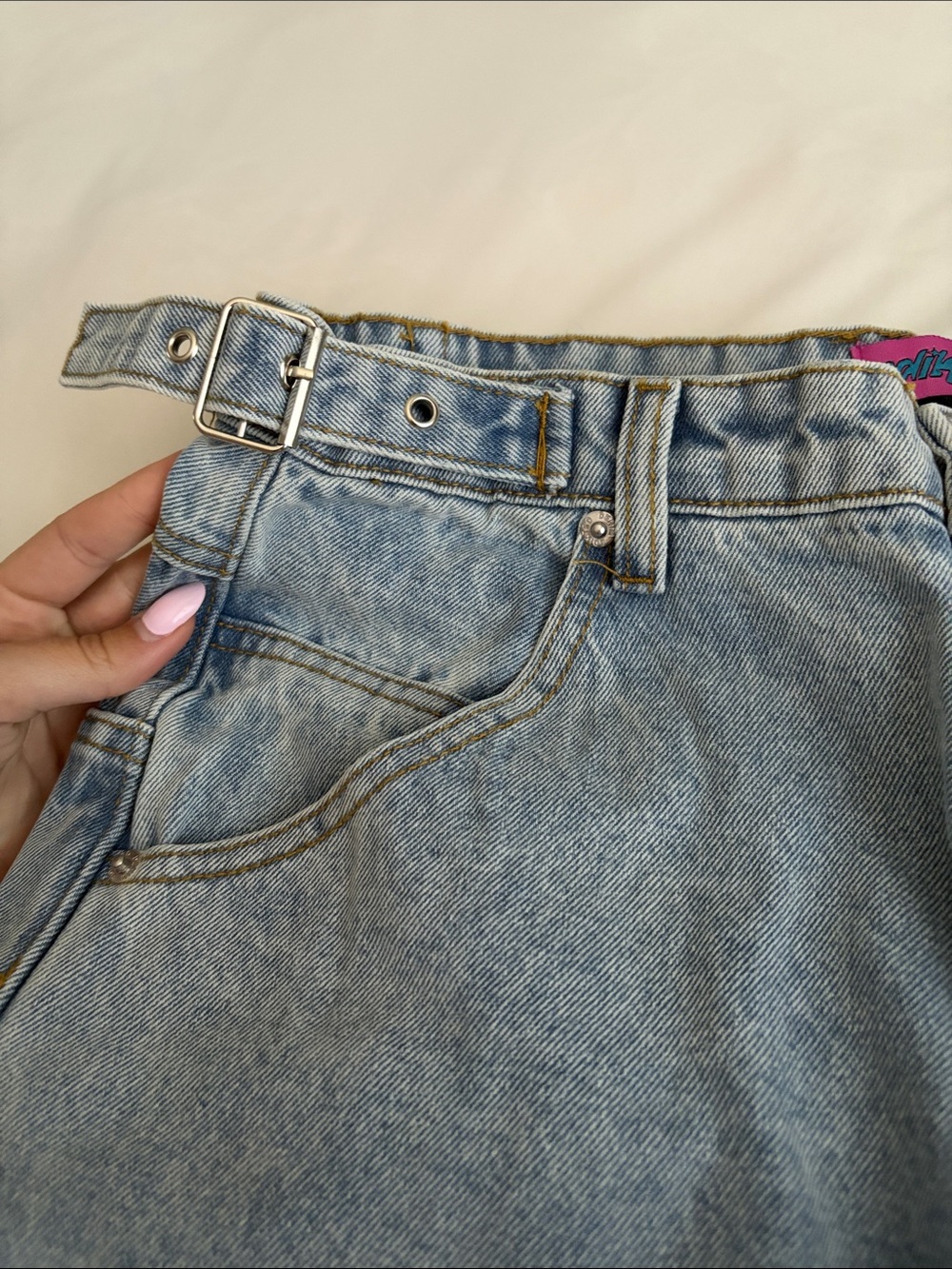 Low Rise Edkited Jeans - Picture 4 of 7